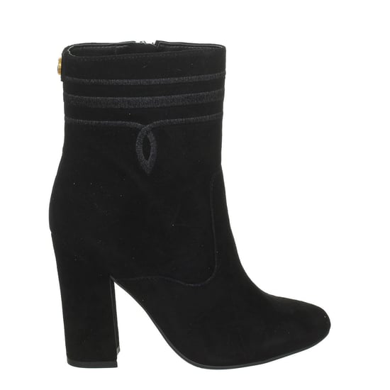 Heeled ankle boots with round toe FLLU23SUE10 woman