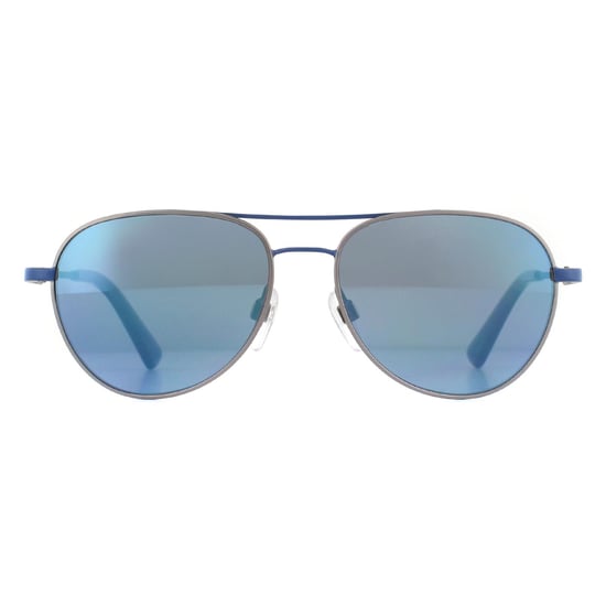 Diesel Sunglasses DL0291 92X Blue Grey Blue Mirror