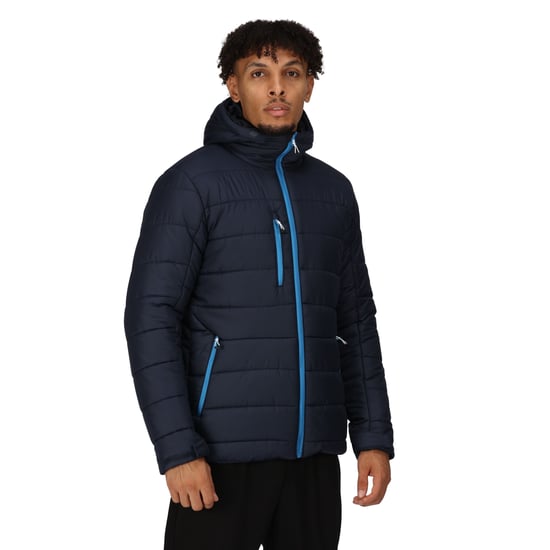 Regatta Mens Navigate Thermal Padded Jacket (Navy/French Blue)