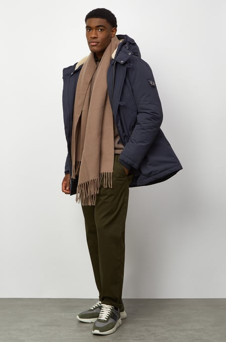 Expedition Mid-Length Shearling Parka