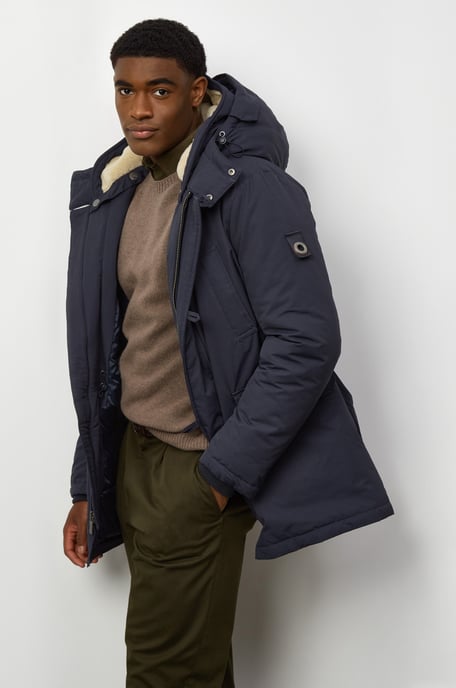 Expedition Mid-Length Shearling Parka