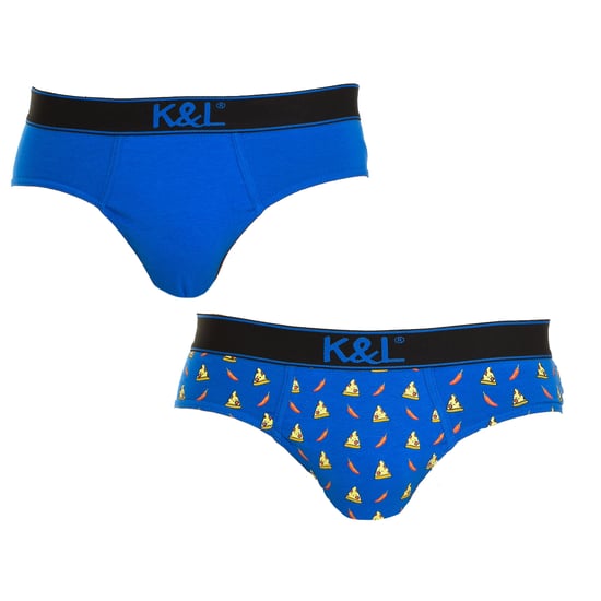 Pack-2 Slips Funny breathable fabric KL2006 man