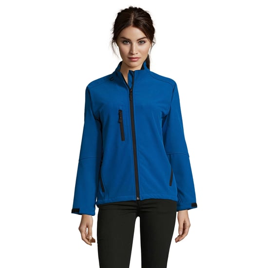 SOLS Womens/Ladies Roxy Soft Shell Jacket (Royal Blue) - Image 1