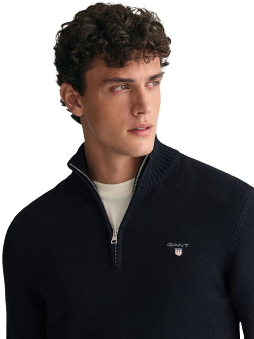 Gant | Sweatshirt med halv dragkedja för herrar - Image 3