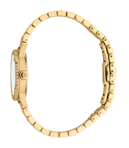Roberto Cavalli Women Stainless Steel Gold Color Watch