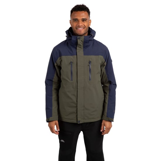 Trespass Mens Murchan Waterproof Jacket (Navy)
