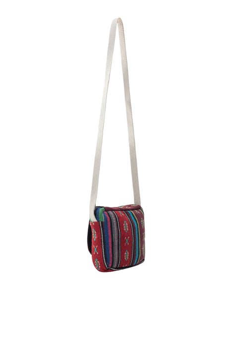 Dreimaster schoudertas Dames Rood Veelkleurig - Image 2