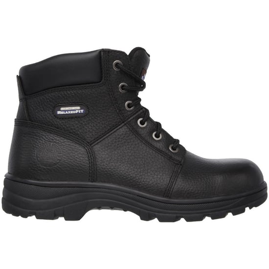 Skechers Mens Workshire Relaxed Fit Laced Safety Ankle Boots - Image 4