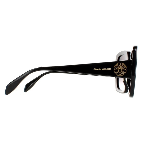 Alexander McQueen Square Womens Black Grey Gradient AM0378S