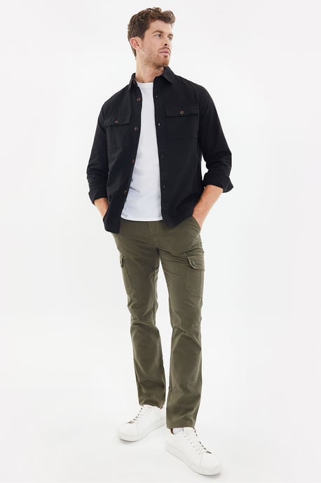 Threadbare shirt Black