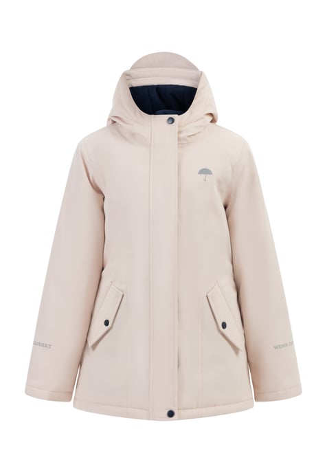 Schmuddelwedda Winter jacket Girls pastel pink - Image 1