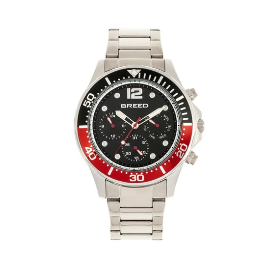Breed Pegasus Bracelet Watch w/Day/Date