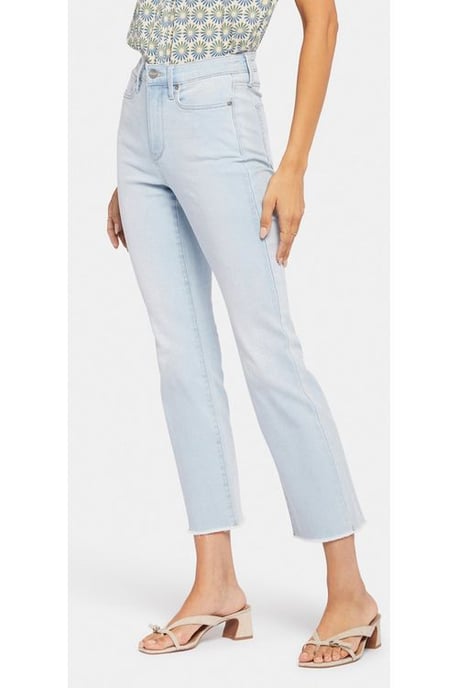 Slim Bootcut Ankle Jeans Light Blue Cool Embrace® Denim