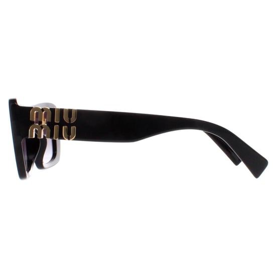 Miu Miu Rectangle Womens Black Grey Gradient MU07YS