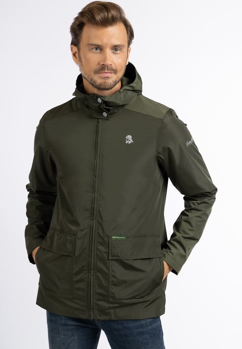 Schmuddelwedda rain jacket Men Military olive - Image 2
