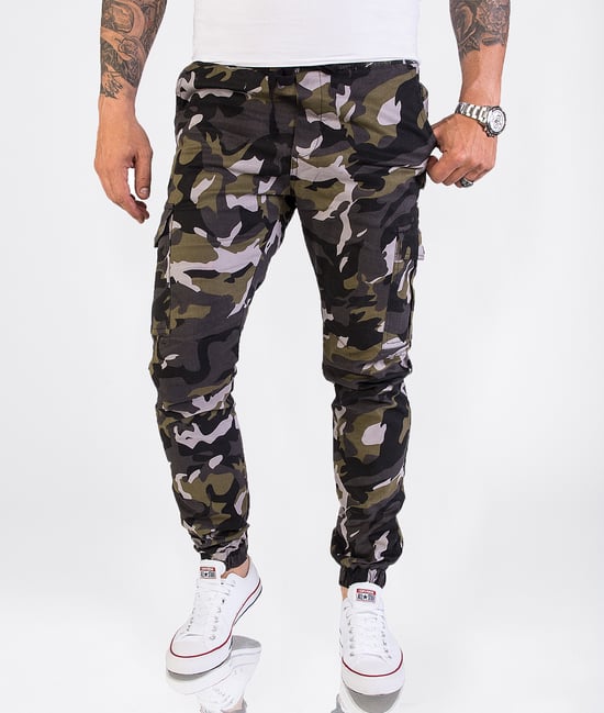 Rock Creek Cargohose Camouflage