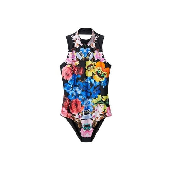 Desigual Women's Black Multi Sleeveless Body - Image 1
