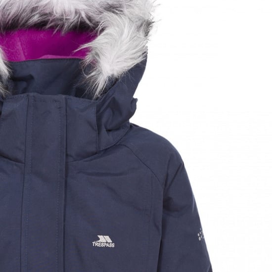 Trespass Childrens Girls Fame Waterproof Parka Jacket - Image 3