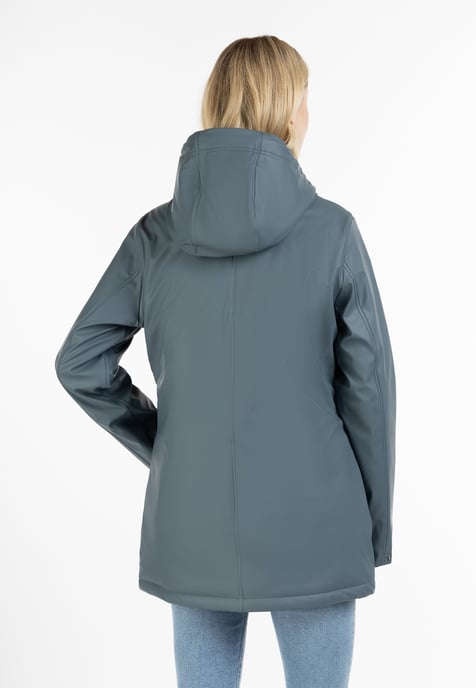ICEBOUND Gewatteerd regenjack Dames blauw-grijs - Image 4