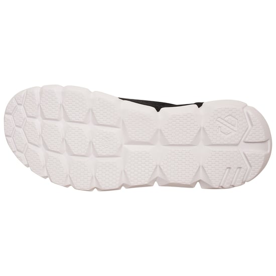 Dare 2B Womens/Ladies Hex-At Knitted Recycled Trainers (Black/White)