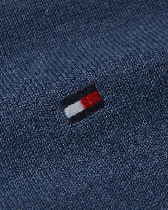 Tommy Hilfiger Essential Cotton Mens Half Zip Mock Sweatshirt