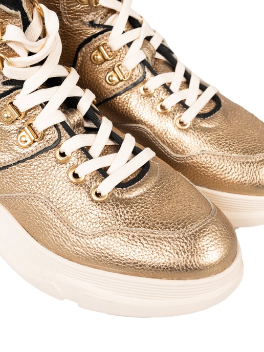 Geox Sneaker D Macaone B Dam Guld - Image 4