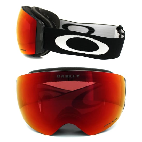 Oakley Ski Snow Goggles Flight Deck XM OO7064-39 Matt Black Prizm Torch Iridium - Image 2