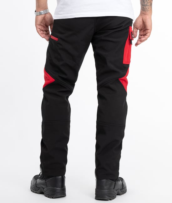 Rock Creek Softshellhose Schwarz - Image 4