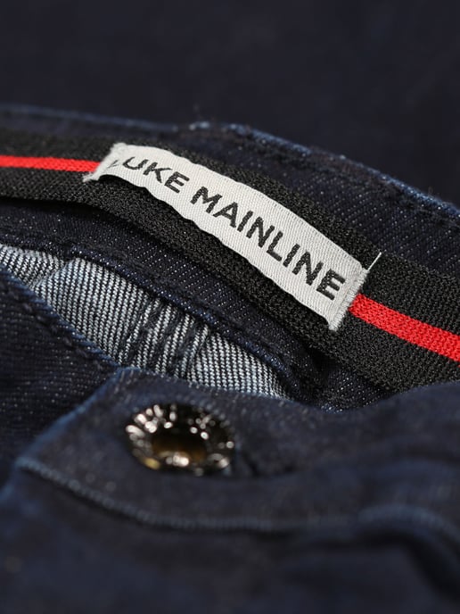 Luke 1977 Men's Vac Slim Fit Dark Blue/Indigo Jeans