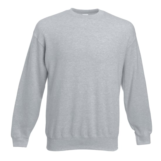 Fruit Of The Loom Unisex Premium 70/30 Set-In Sweatshirt (Heather Grey)