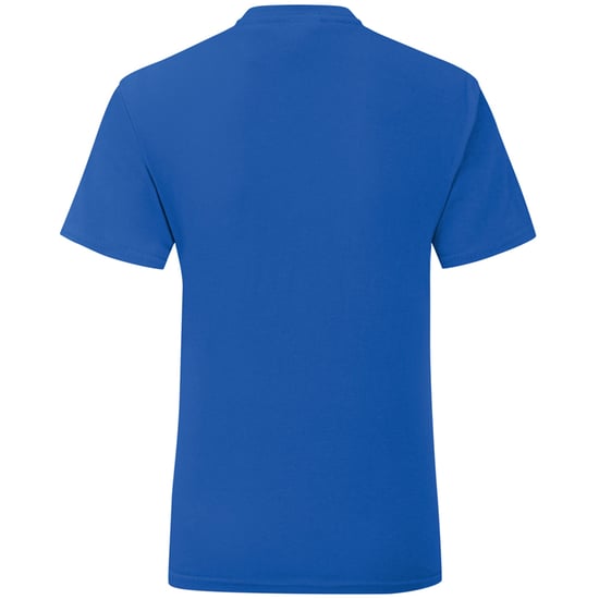 Fruit of the Loom Iconisch T-shirt voor heren (set van 5) (Koningsblauw) - Image 2