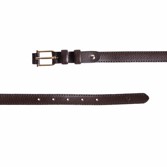Womens Brown Leather Belt