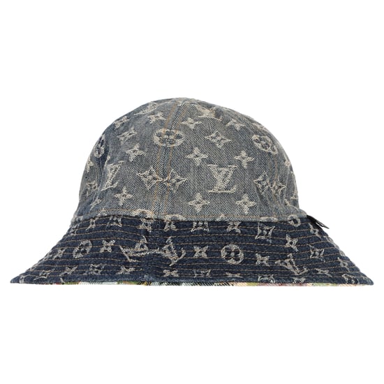 Louis Vuitton Monogram Tapestry Reversible Bucket Hat in Blue Denim - Image 2