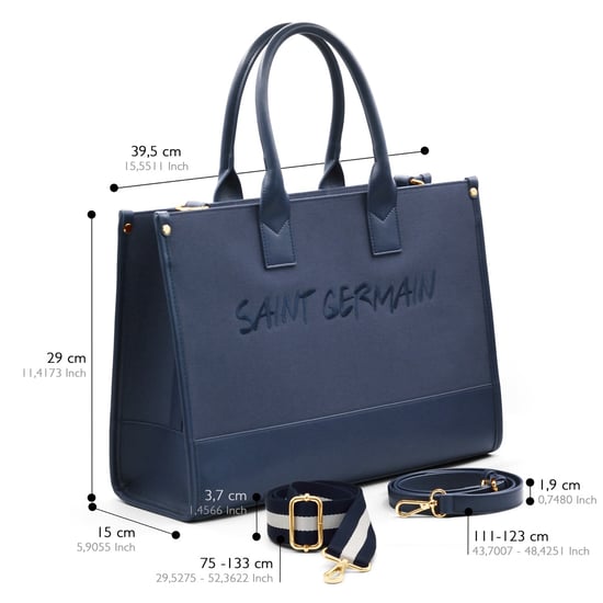 Large Tote Bag Quartier Latin