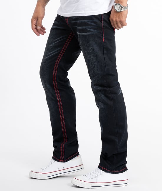 Rock Creek Jeans Straight Cut Schwarz - Image 2