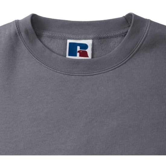 Russell Heren Authentieke Sweatshirt (Slimmer Cut) (Konvooi Grijs) - Image 4