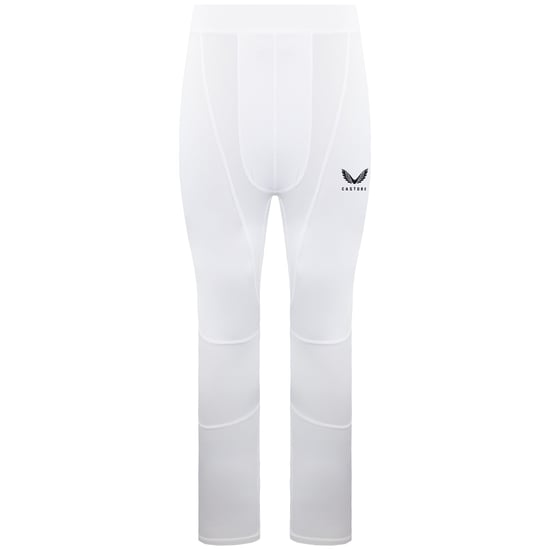 Castore Logo Mens White Baselayer Leggings - Image 1