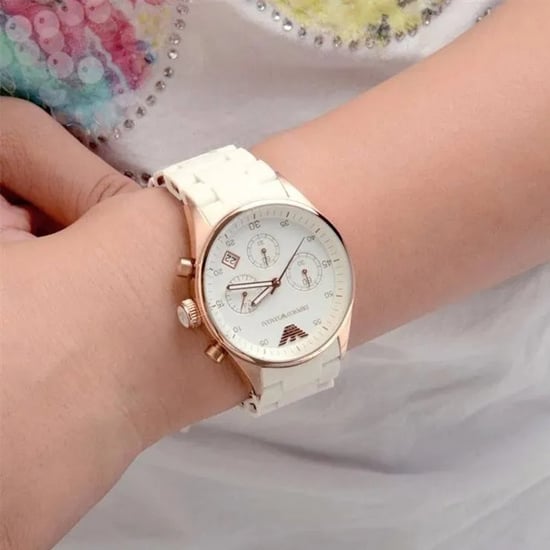 Emporio Armani AR5920 Ladies Sportivo Watch White