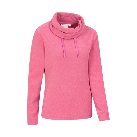 Mountain Warehouse Dams Hebridean Cowl Neck Fleece Top (Mörkrosa) - Image 5