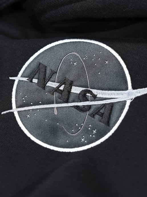 Alpha Industries Dark Side Hoody Black Reflective - Image 4