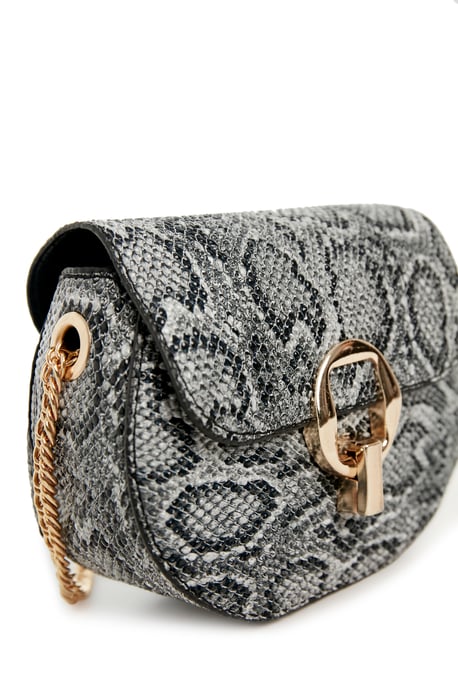 Grey Cross Body Bag