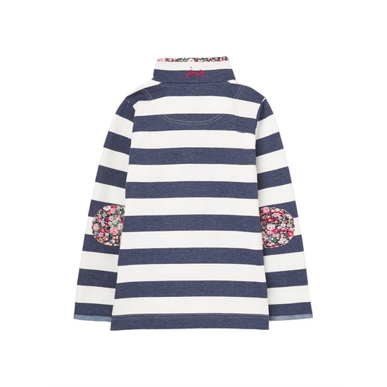 Joules Girls Saunton Funnel Neck Printed Sweatshirt