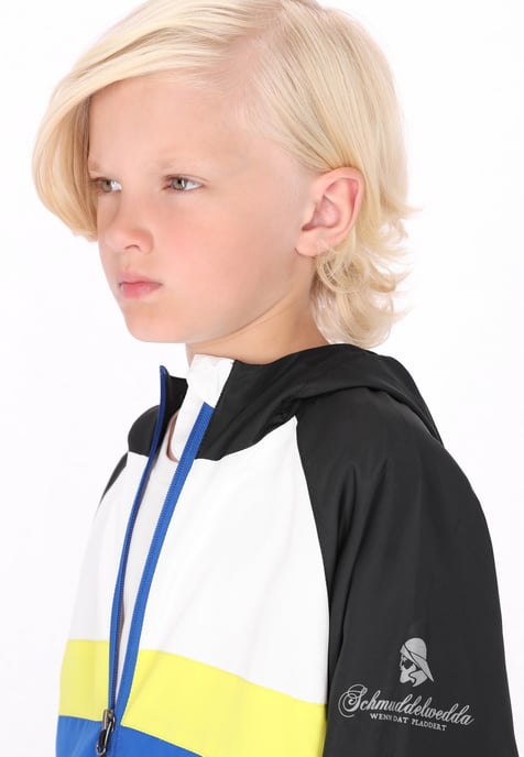 Schmuddelwedda Anorak jongens (kinderen) Koningsblauw kleurblok - Image 5