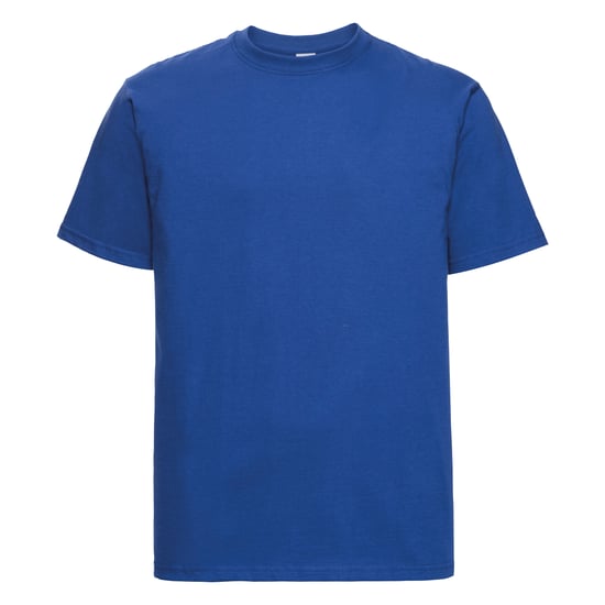 Russell Europa Heren Klassiek Zwaargewicht Ringspun Korte Mouwen T-Shirt (Helder Koninklijk) - Image 1