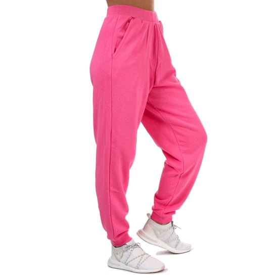 Women's adidas Originals Trefoil Essentials Cuffed Joggers in Pink