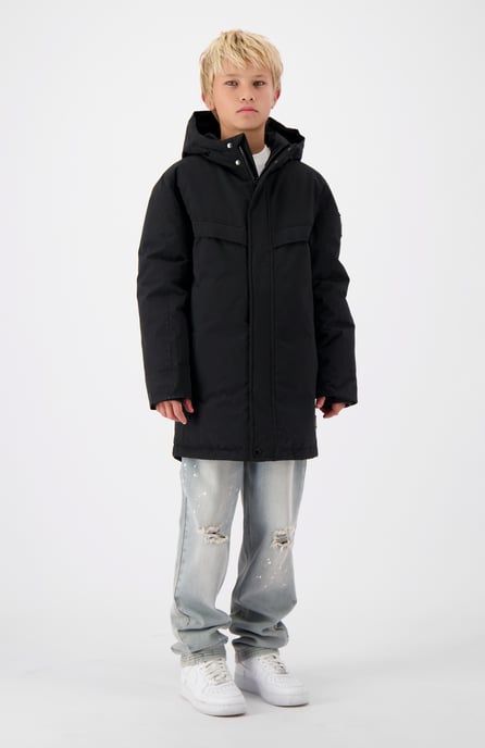 Black Bananas Jr. Parka Plate Jacket, Black