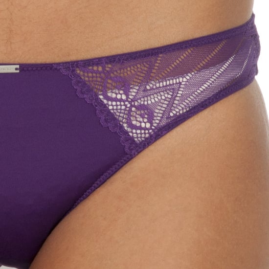 Transparent lace waist panties 1387902515 women