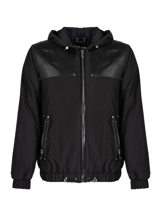 Les Hommes Jacket Windbreaker Men's Black - Image 1