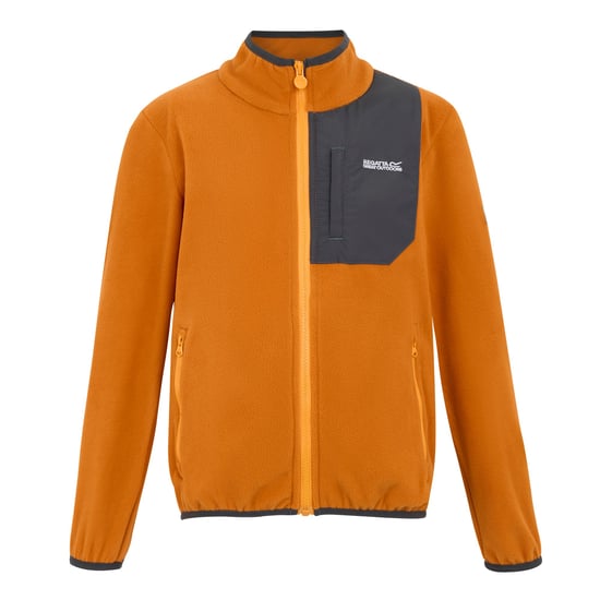 Regatta Childrens/Kids Frankie Full Zip Fleece Jacket (Fox)