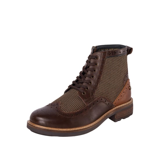 MENS SHERWOOD BROWN TWILL BOOT